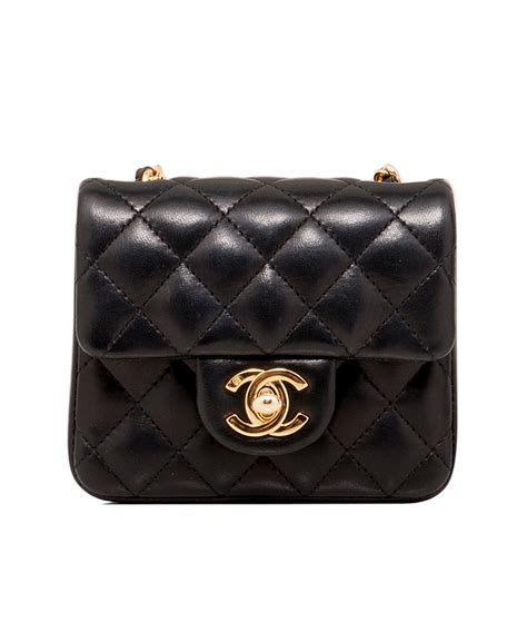 mini chanel bag black|Chanel small crossbody bag black.